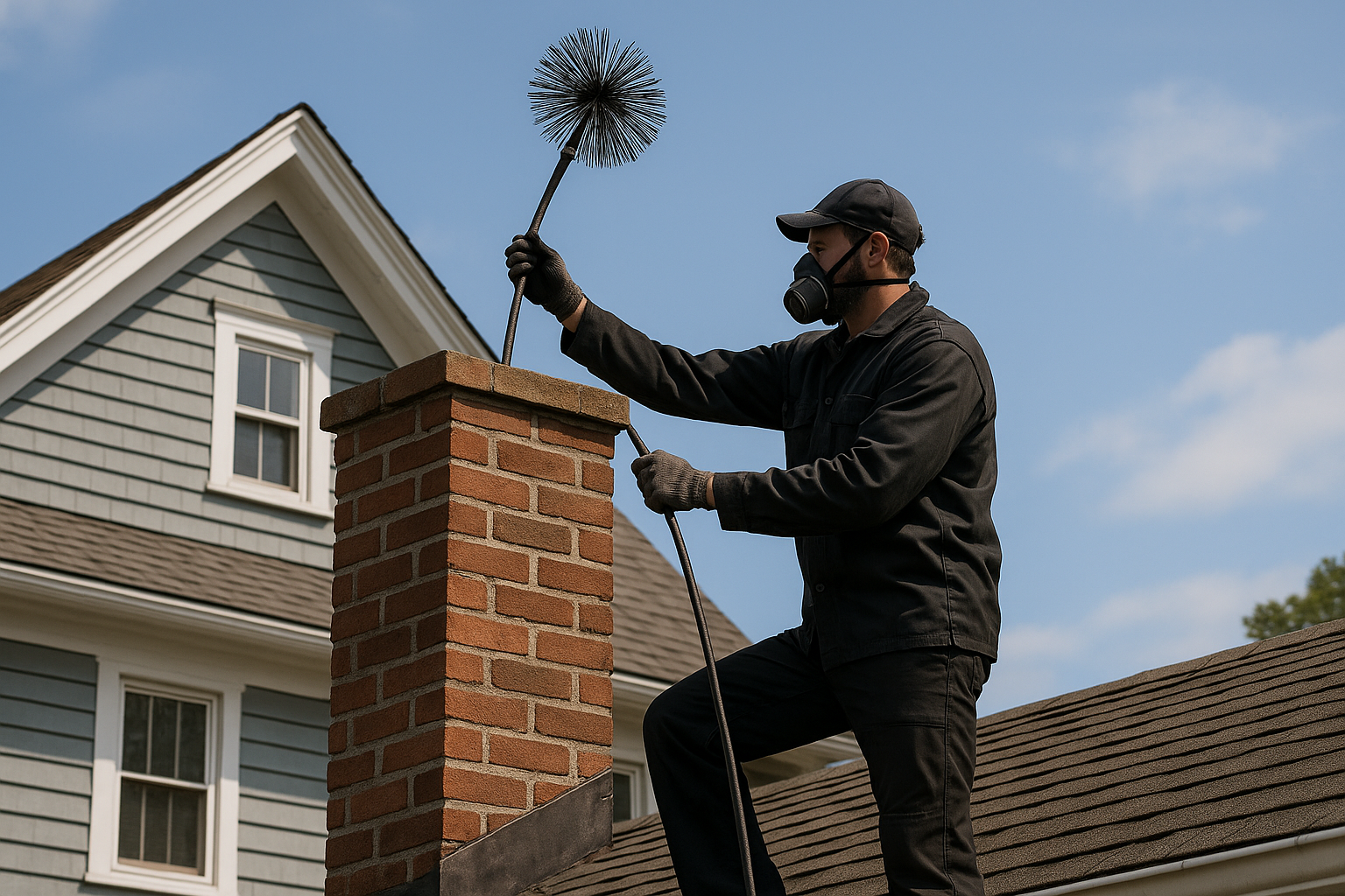 Chimney inspection in Derby CT